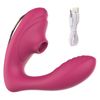 Vibrador De Succión Impermeable Portátil Multimodo Para Mujeres (rojo)