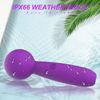 Mini Vibrador De Masaje Eléctrico De 10 Frecuencias Para Mujer (negro)