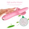 Vibrador De Masaje Para Lamer La Lengua De Silicona De 10 Frecuencias Para Mujeres (rosa)