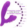 Vibrador De Masaje De Succión Multifrecuencia Para Mujer (púrpura)