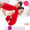 Vibrador De Masaje De Succión De Motor Dual De 7 Frecuencias Para Mujeres (rojo)