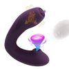 Vibrador De Succión Para Lamer La Lengua Con Control Remoto Inalámbrico Portátil Para Mujeres (púrpura)