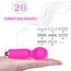 Mini Vibrador De Masaje De 20 Frecuencias Para Mujer (púrpura)