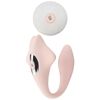 Vibrador De Masaje Portátil Con Control Remoto Inalámbrico De 10 Frecuencias Para Mujeres (rosa)