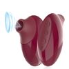 Vibrador De Masaje De Succión De 10 Frecuencias Para Mujeres (rojo)