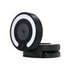 Webcam Usb 1080p Con Micrófono Y Anillo De Luz Led Para Ordenador - W28 Foscam