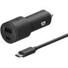 Motorola Sjv102-eu Black / Cargador De Vehículo Usb-a + Usb-c 45w