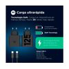 Motorola Sjmc1252 Black / Cargador De Red Eléctrica Usb-c A Usb-c 125w