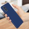 Carcasa Protectora Samsung Galaxy A71 De Imak Silicona Flexible – Azul Oscuro