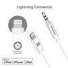 Cable Mfi Lightning A Auriculares 3,5 Mm, 1m, Promate Audiolink-lt1 – Blanco