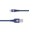 Cable Mfi Lightning A Usb-a, 2.4a,promate Nervelink-i2 - Azul