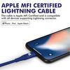 Cable Mfi Lightning A Usb-a, 2.4a,promate Nervelink-i2 - Azul