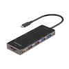 Hub 9-en-1 Vga 1080p 100w, Hdmi 4k Lan 1000mpbs Usb 3.0 Promate Primehub-go