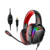 Auriculares Gaming Sonido Envolvente 7.1 Vertux Miami Rojo