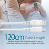 Cable Usb-c A Lightning, 120 Cm, 20w, Promate Powerlink-120 – Blanco