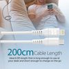 Cable Usb-c A Lightning, 120 Cm, 20w, Promate Powerlink-300 – Blanco