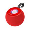 Altavoz Portátil Inalámbrico 5wtrue Wireless Stereo (tws) Iluminación Led Sonido Hd 360º  Promate Juggler Rojo