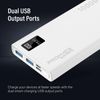 Powerbank 10000mah Usb-a Dual Usb-c Promate Bolt-10pro Blanco