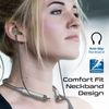 Auriculares Inalámbricos Bluetooth Para Cuello Cancelación De Ruido Activa Anc 35 Horas De Batería Promate Velcon Gris