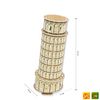 Puzzle 3d Torre Inclinada De Pisa 50 Pzas Tamaño Montado: 25 X 10 X 11cm