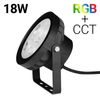 Foco Proyector Led 18w Rgb+cct Control Por Rf/wifi - Ip66