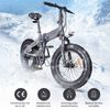 Bicicleta Eléctrica Outdoor Xiaomi Himo Zb20 Max, 48v, Autonomía 80km, 6 Velocidades, Pantalla Hd Lcd, Inflador Incluido, Gris