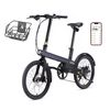 Bicicleta Eléctrica Urbana Xiaomi Qicycle C2, App, Pedaleo Asistido, Autonomía 65km, 8 Vel., Pantalla Led, Cesta Incl, Negro