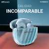 Hifuture Flybuds 3 Auriculares Inalámbricos Bluetooth 5.3, 4 Micrófonos Integrados, 30 Horas De Reproducción, Ipx5 A Prueba De Agua, Auriculares Deportivos, Reducción De Ruido Para Android E Ios