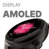 Hifuture Aura Reloj Inteligente Mujer, Pantalla Amoled De Acero Inoxidable De 1,04pulgadas, Monitor De Frecuencia Cardíaca, Resistente Al Agua Ip68 Smartwatch Para Android E Ios