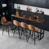 Set 4 Retro Vintage Bar Tabures Meubles Cosy 45*49.5*101.5cm