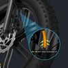 Bicicleta Eléctrica Plegable Xiaomi Ado A20f Beast, App, Aut 120km, 7 Velocidades, Frenos Hidráulicos, Pantalla Ipx7 Ips, Negro