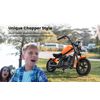 Moto Eléctrica Infantil Hyper Gogo Cruiser 12 Plus 12", Naranja