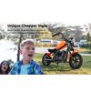 Moto Eléctrica Infantil Hyper Gogo Challenger 12 Plus 12", Naranja