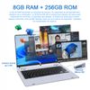 Portátil Vanwin Y116, Intel Celeron N4020c, 8gb Ram, 256gb Ssd, Pantalla Táctil De 11,6 Pulgadas, Rotación De 360 ​​grados, Wifi, Bluetooth, Windows 11 Pro - Plata