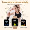 Smartwatch Chronus P66 1.85'' Responder/hacer Llamadas,24 Modos Deportivos(oro Rosa）