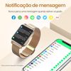 Smartwatch Chronus P66 1.85'' Responder/hacer Llamadas,24 Modos Deportivos(oro Rosa）