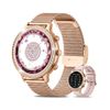 Smartwatch Chronus I70 1.32 ''para Mujer Diamantes Con Monitor De Sueño Fitness Tracker (oro Rosa）