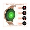 Smartwatch Chronus I70 1.32 ''para Mujer Diamantes Con Monitor De Sueño Fitness Tracker (oro Rosa）