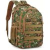 Mochila Táctica Macuto Militar 35l De Viaje Impermeable Senderismo Airsoft Marchas Al Aire Libre Camouflage