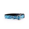 Collar Para Perros Funny Leopardo Azul Pamppy 25 Cm