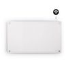 Calentador Wifi Con Panel De Vidrio Blanco 600w Proheat Ltd Mill Gl60