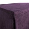 Ropa De Camilla, Tela Antimanchas Color  13 Morado. 150 X 80 X 72 Alto