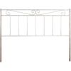 Cabecero De Forja Valenciano, Color Blanco Oro Cabezal Para Cama De 105 Cm, Cama Juvenil (110 Cm X 125 )