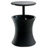 Mesa De Bar Nevera Rattan Antracita 203835 Keter