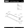 Thule Ref.9595 J. Barras Completo Wingbar Edge Para Fixpoint/railing Integrado Largo M/l.