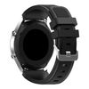 Correa De Silicona Compatible Con Samsung Gear S3 Frontier / Classic - Negro