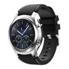 Correa De Silicona Compatible Con Samsung Gear S3 Frontier / Classic - Negro