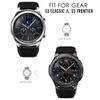 Correa De Silicona Compatible Con Samsung Gear S3 Frontier / Classic - Negro