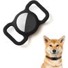 Apple Airtag Shell Collar De Silicona Para Perros  Negro   1 Paquete