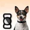 Apple Airtag Shell Collar De Silicona Para Perros  Negro   1 Paquete